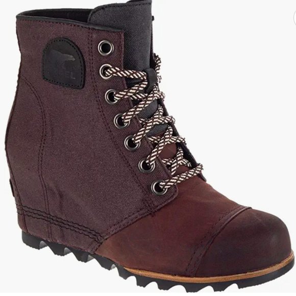 Sorel PDS Wedge Cattail Bootie Boots - Picture 1 of 10